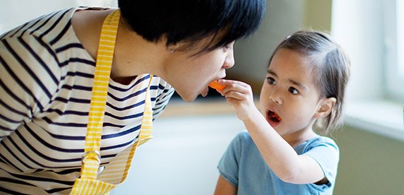 Productos nutritivos para niños y familias
