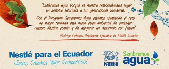 Programa Sembremos Agua