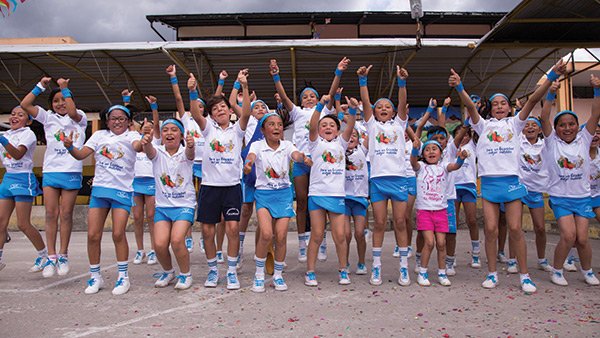 Progreso de niños saludables Nestlé Niños deportistas saludables con Nestlé