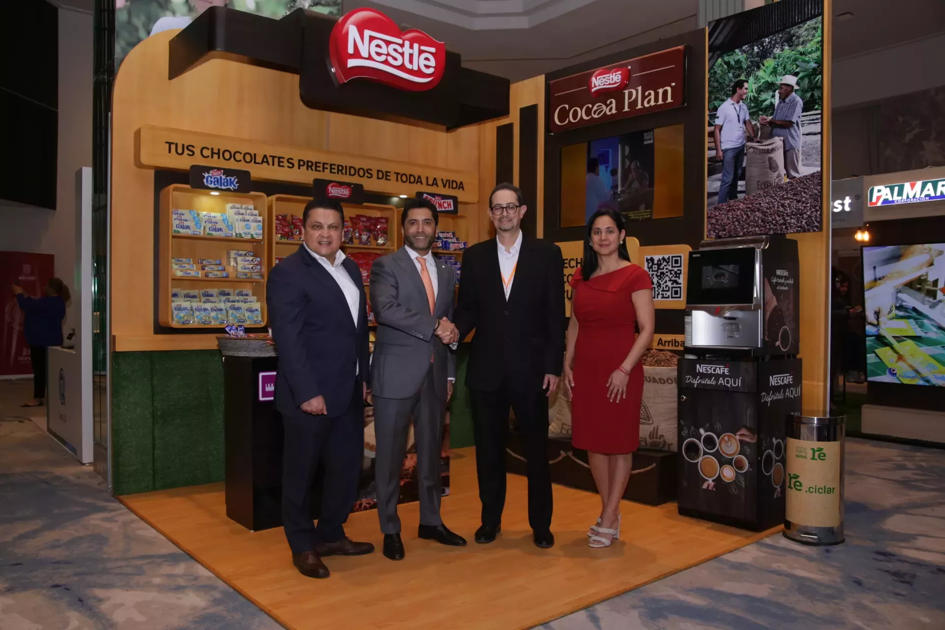 Nestlé Ecuador presente en la primera edición de la Feria del Cacao y Chocolate Chokao 2022
