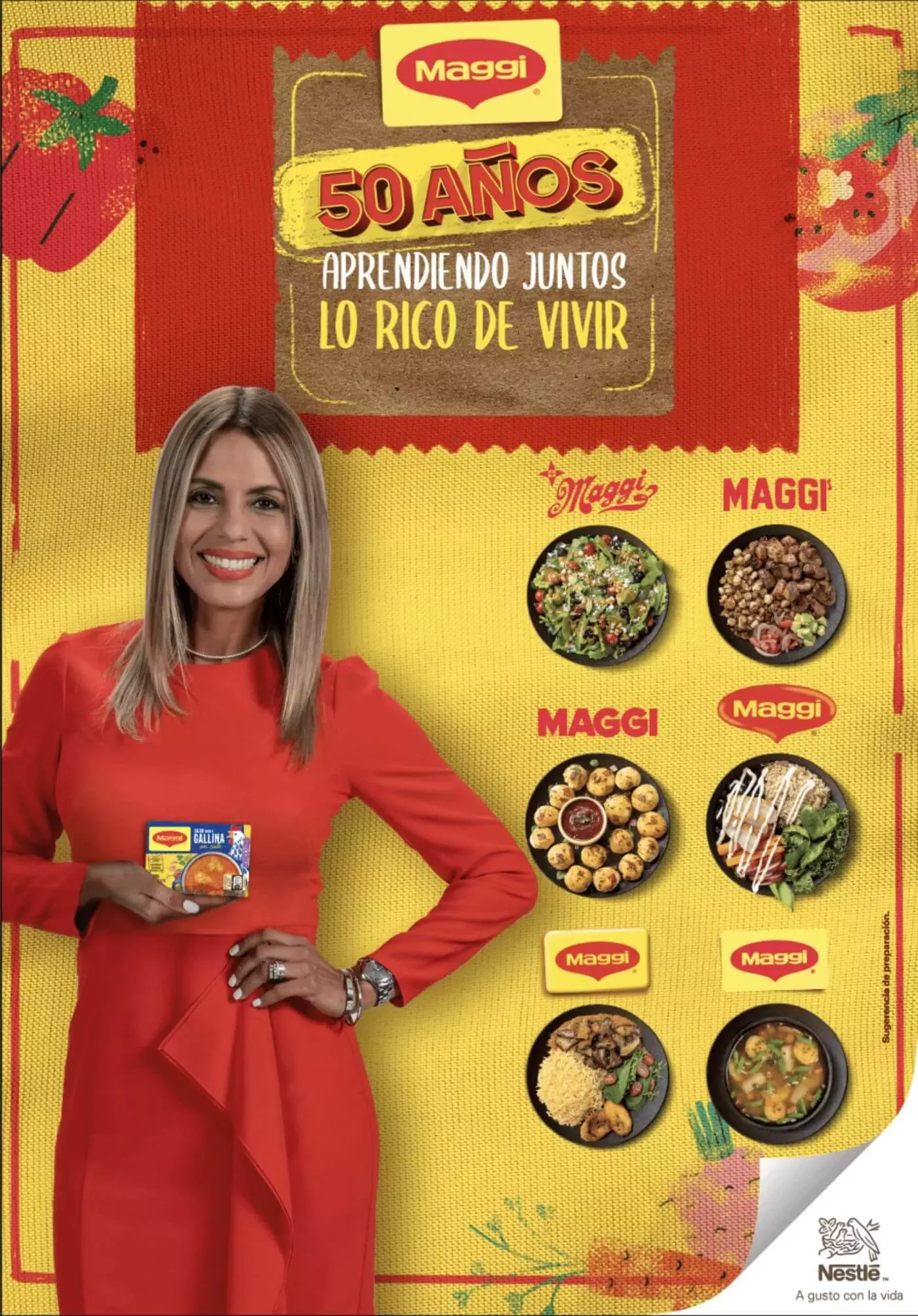 MAGGI® la marca más querida de los hogares ecuatorianos cumple 50 años